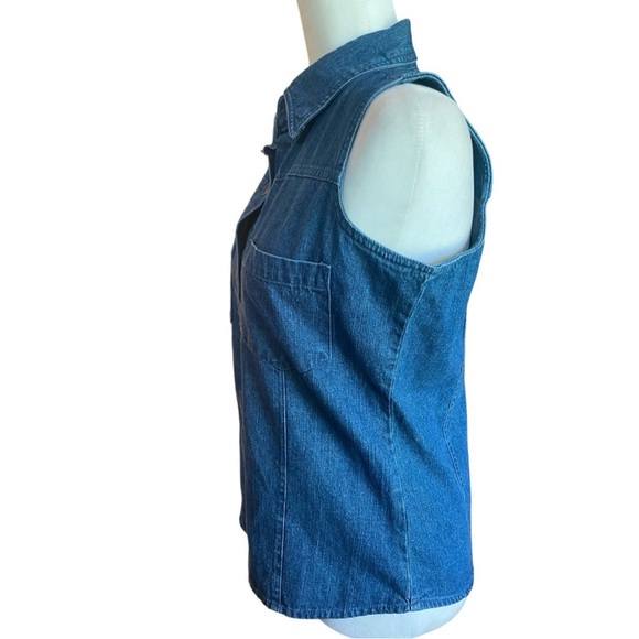 Twin Motorcycle Apparel Denim Daytona Bike Week Shirt - Picture 3 of 7